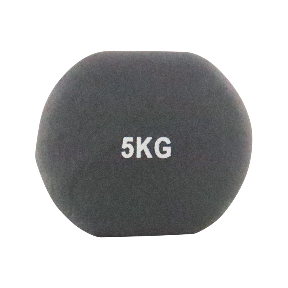 すべりにくいダンベル 5kg グレー