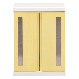 【お取り寄せ商品】メモリアルBOX LED付き イエロー