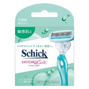カミソリ用替刃 ハイドロシルク 敏感肌用 替刃(3コ入)