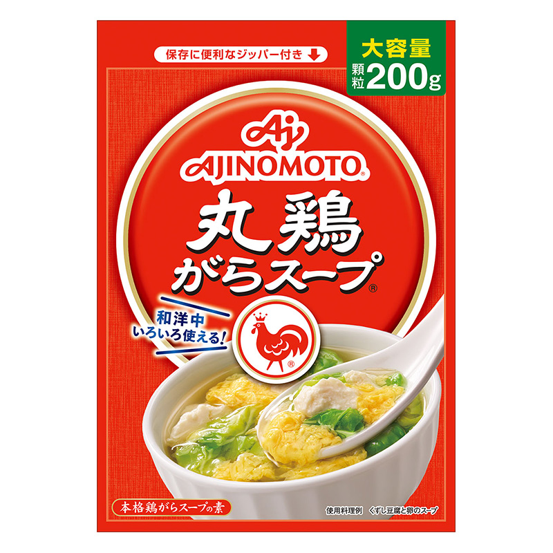 丸鶏がらスープ 200g 袋