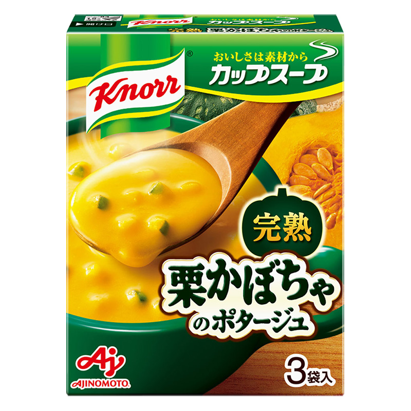 クノール カップスープ 栗かぼちゃのポタージュ 3袋入