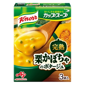 クノール カップスープ 栗かぼちゃのポタージュ 3袋入