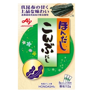 ほんだし こんぶだし スティック 112g