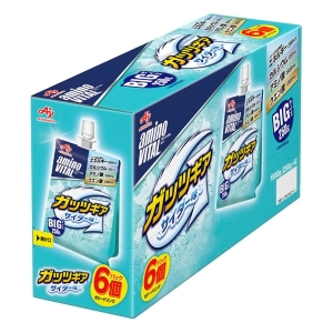アミノバイタル ゼリードリンク ガッツギア サイダー味 6個入 （6個）