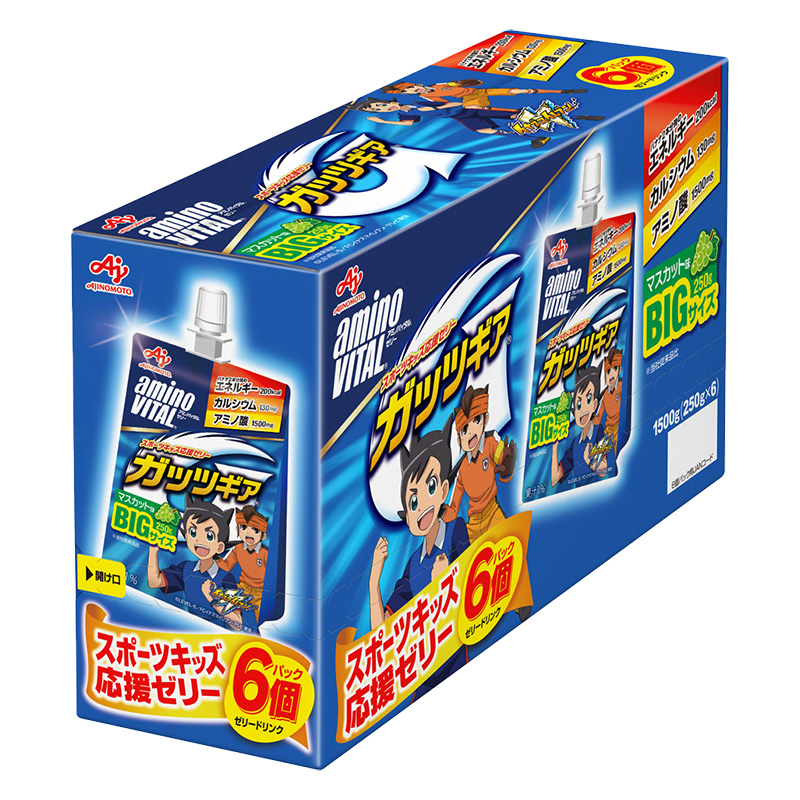 アミノバイタル ゼリードリンク ガッツギア マスカット味 6個入り （6個）