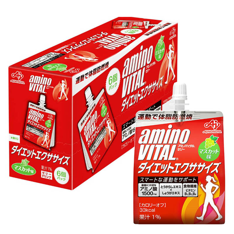 アミノバイタル ゼリードリンク ダイエットエクササイズ 180g×6個入 （6個）