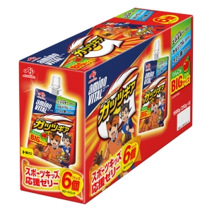 アミノバイタル ゼリードリンク ガッツギア りんご味 6個入り （6個）