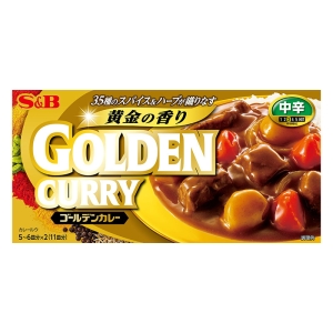 ゴールデンカレー 198g 中辛