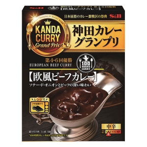 神田カレーグランプリ 100時間カレーB&R欧風ビーフカレーお店の中辛 180g