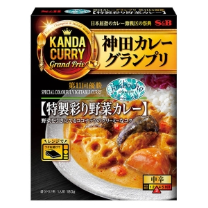 神田カレーGP 特製彩り野菜カレー 180g