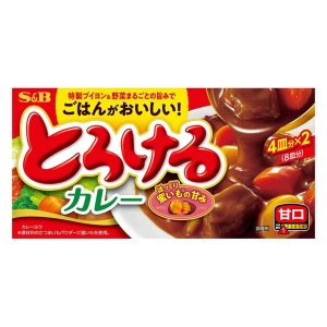 とろけるカレー 甘口 144ｇ