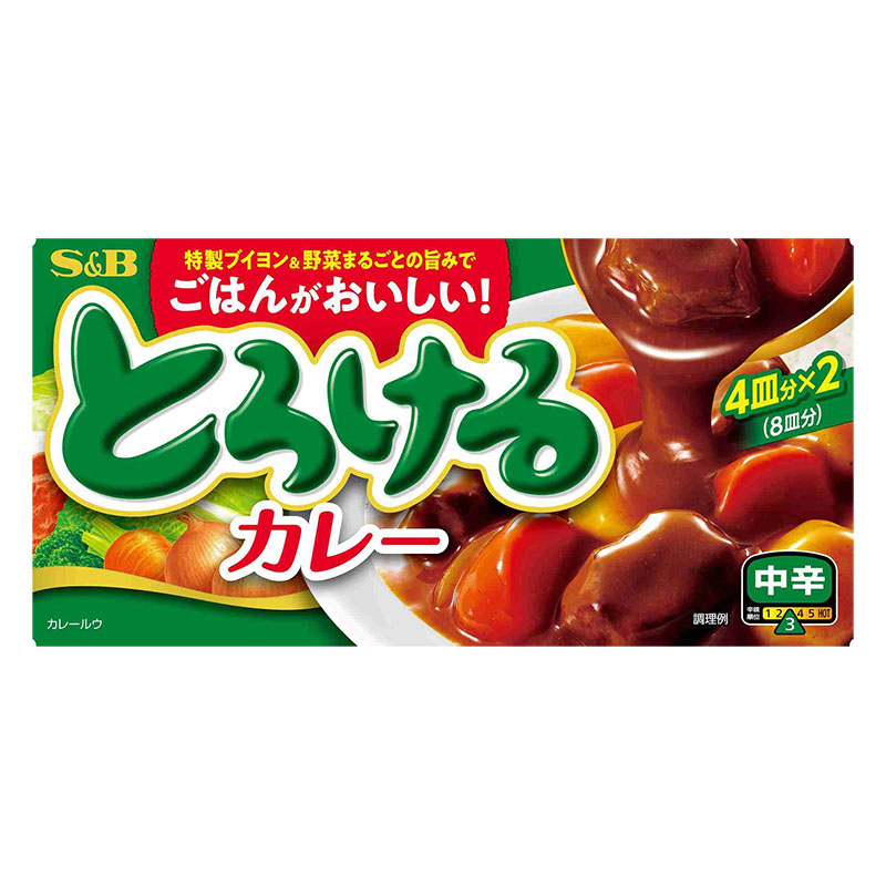 とろけるカレー 中辛 144ｇ