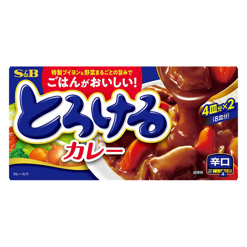 とろけるカレー 辛口 144ｇ