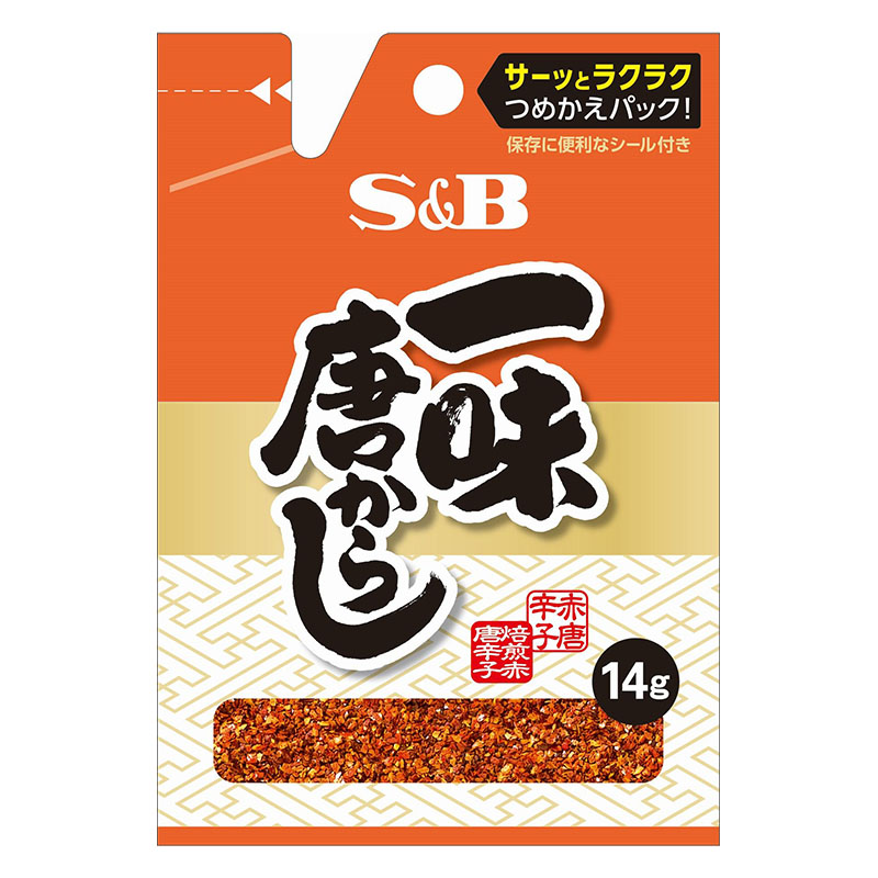 袋入り一味唐からし 14g