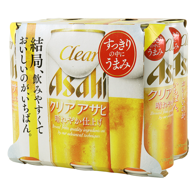 クリアアサヒ 5% 500ml×6缶