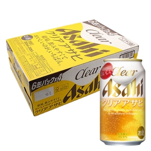 クリアアサヒ 5％ 1箱 350ml×24缶