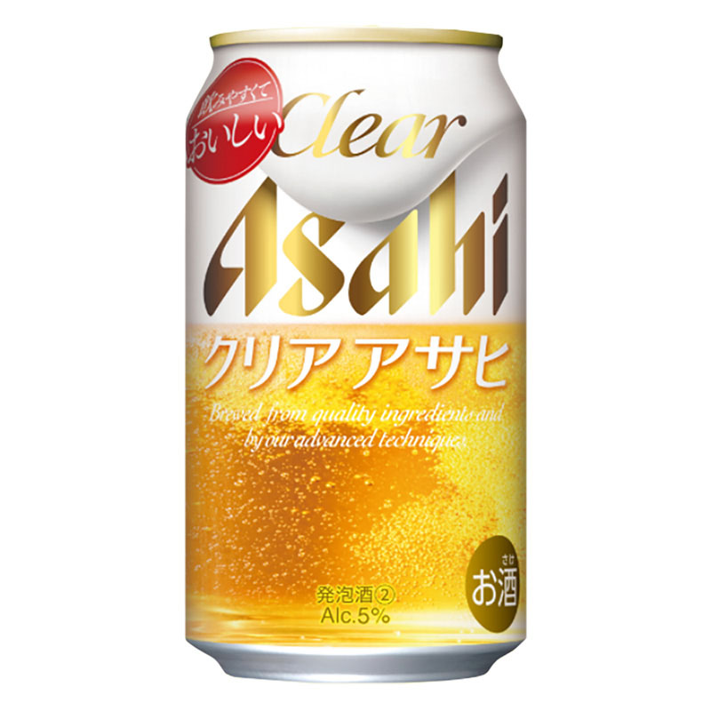 クリアアサヒ 5％ 1箱 350ml×24缶