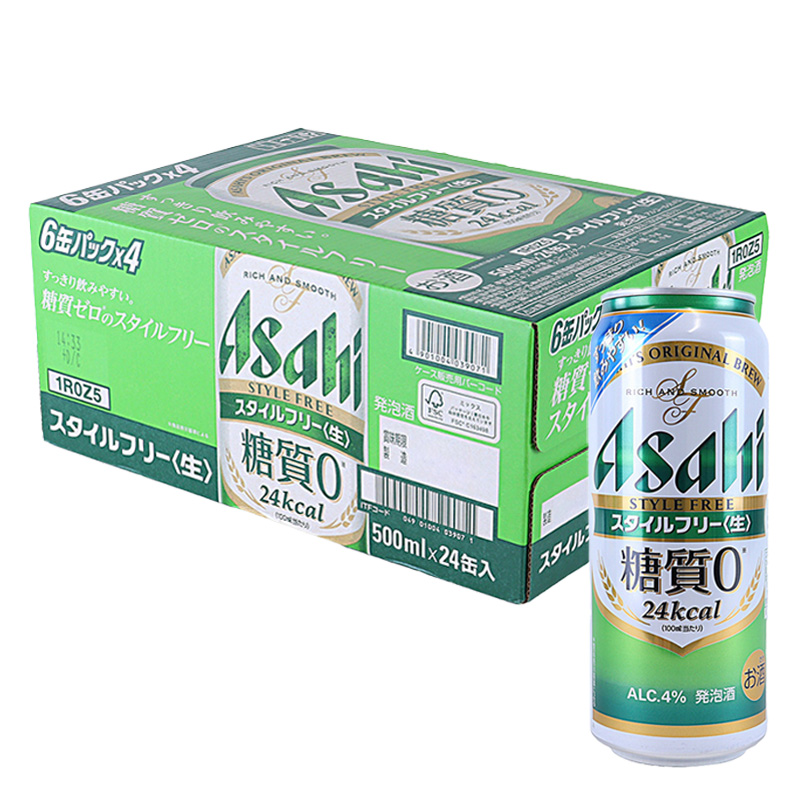 スタイルフリー 1箱(500ml×6缶パック×4)