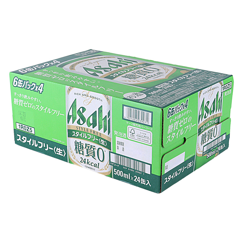 スタイルフリー 1箱(500ml×6缶パック×4)