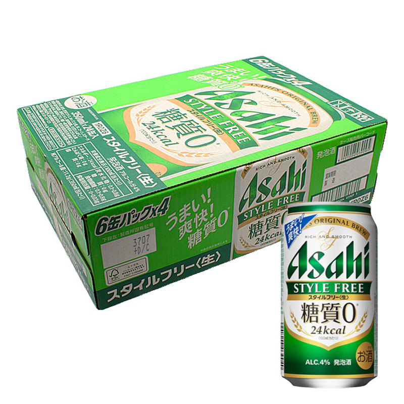 スタイルフリー 1箱(350ml×6缶パック×4)