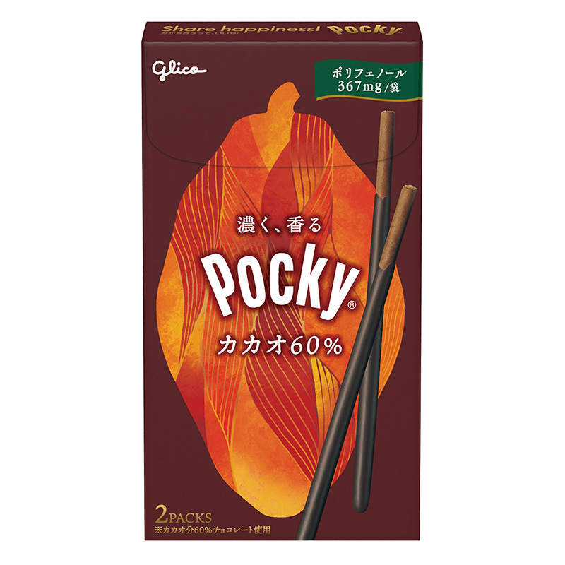 ポッキーカカオ60%