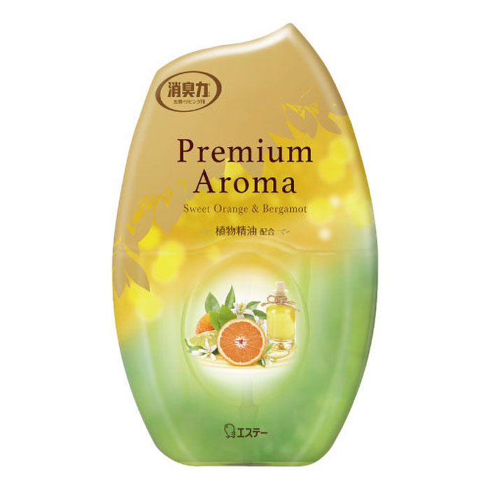 お部屋の消臭力PremiumAroma 400ml スイートオレンジ＆ベルガモット