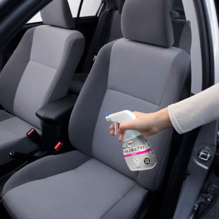 消臭力クルマ用新車復活ウイルス除去プラス 250ml 無香性