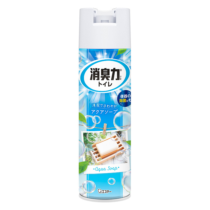 消臭力 トイレ用スプレー アクアソープ 365ml