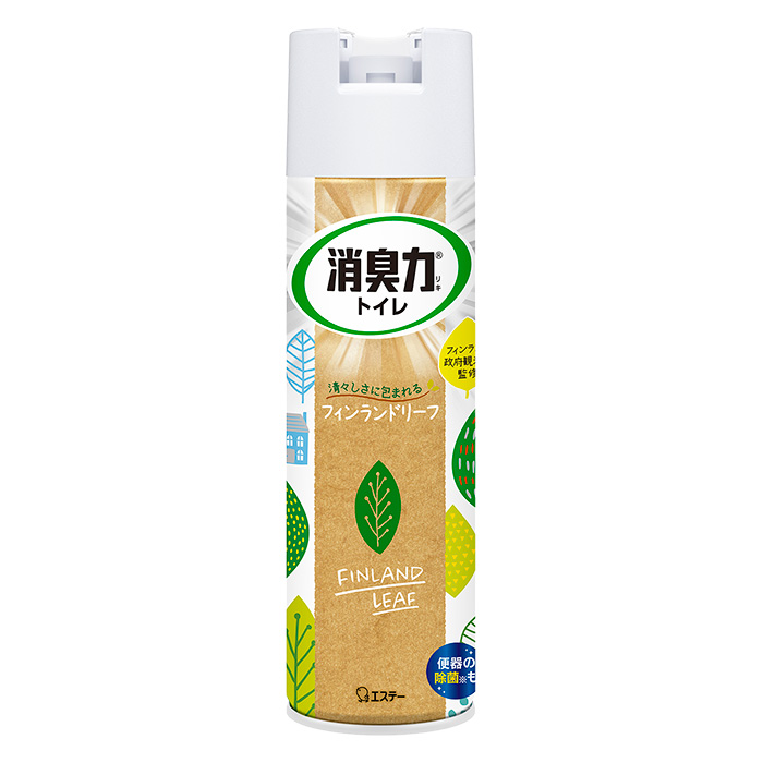 消臭力 トイレ用スプレー フィンランドリーフ 365ml
