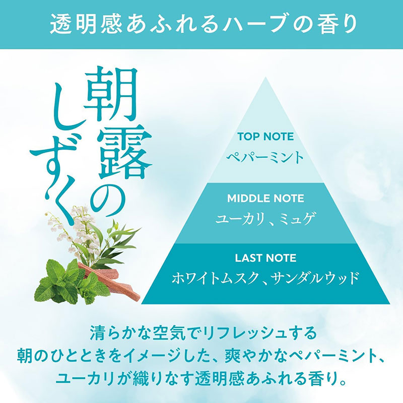 トイレの消臭力PremiumAroma 朝露のしずく 400ml