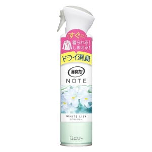 消臭力 NOTE 衣類用スプレー ホワイトリリー 240ml