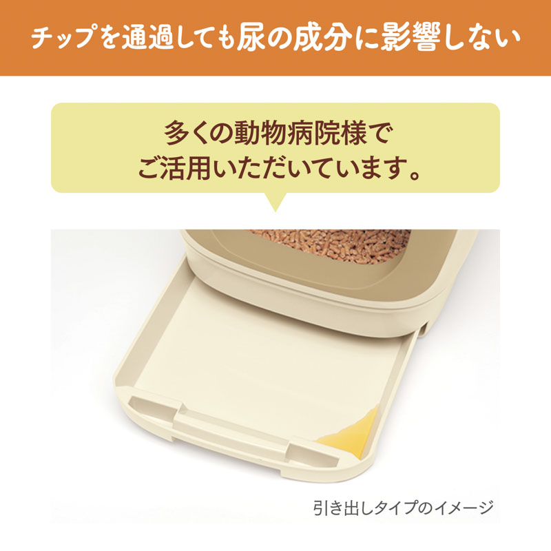ニャンとも清潔トイレ チップ 猫砂 脱臭・抗菌チップ 極小の粒 大容量 4.4L