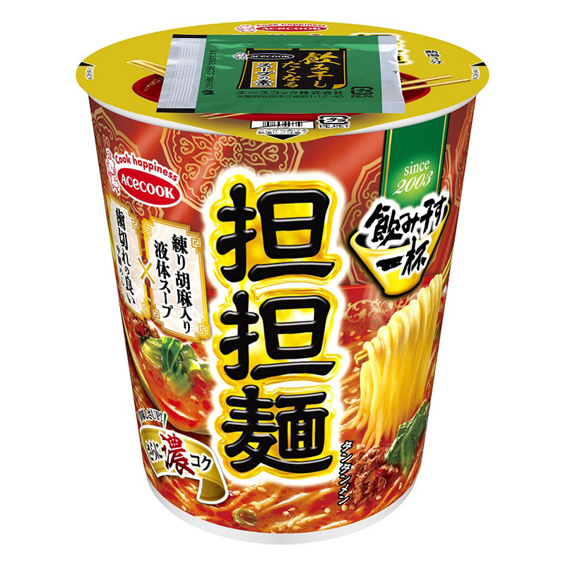 エースコック 飲み干す一杯 担担麺