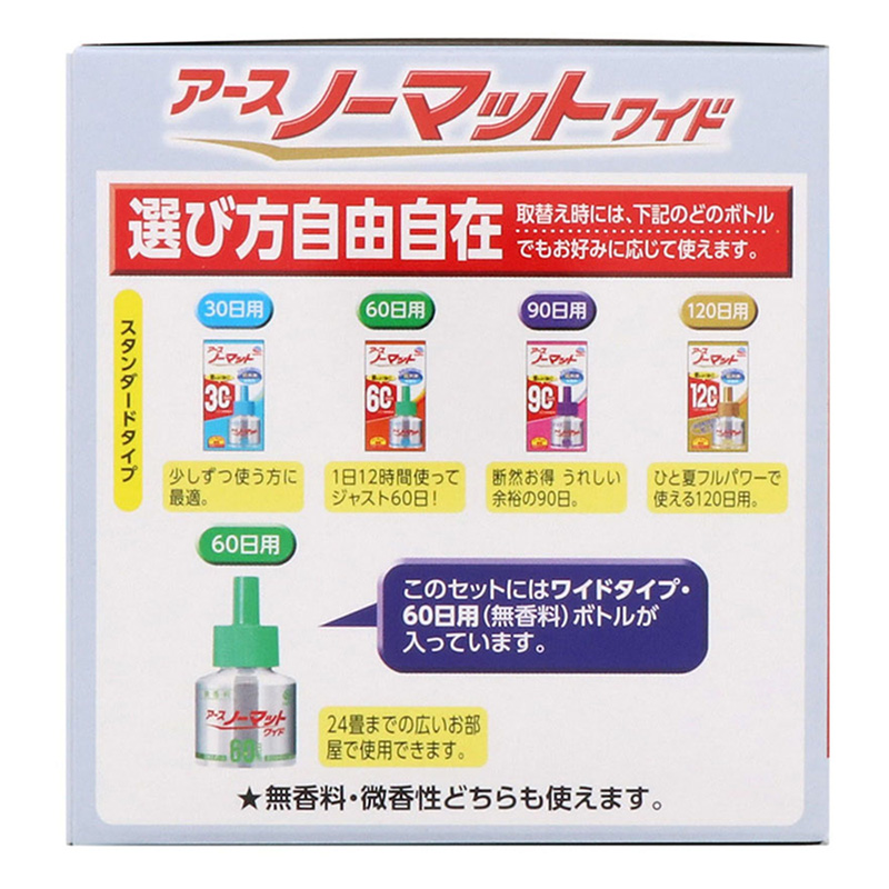 アースノーマットワイド 60日セット リビング用 1セット