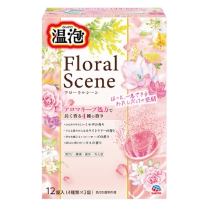 温泡 フローラルシーン 12錠入【医薬部外品】