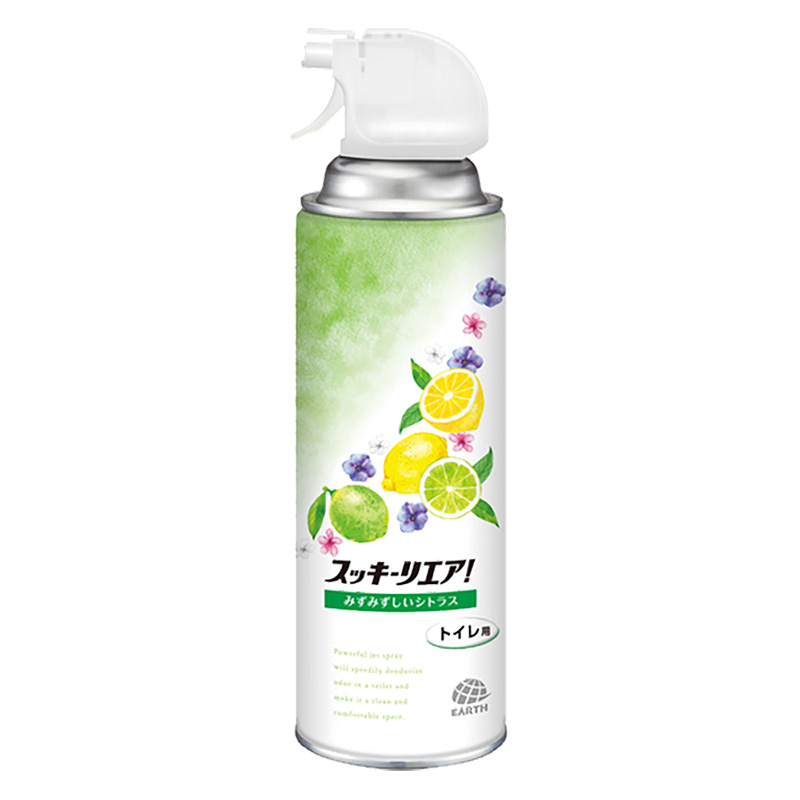 スッキーリエア!トイレ用 みずみずしいシトラス 350ml
