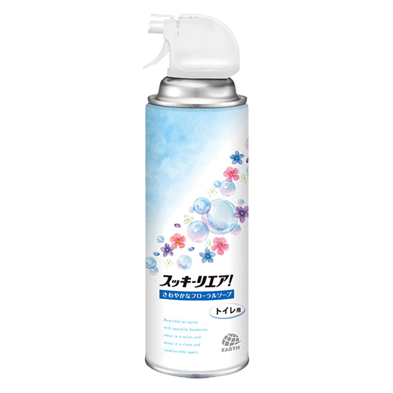 スッキーリエア!トイレ用 さわやかなフローラルソープ 350ml