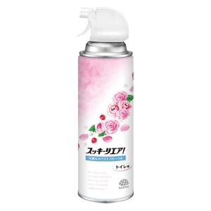 スッキーリエア!トイレ用 可憐なホワイトフローラル 350ml