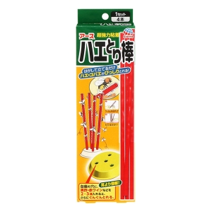 ハエとり棒 コバエ捕獲 1セット