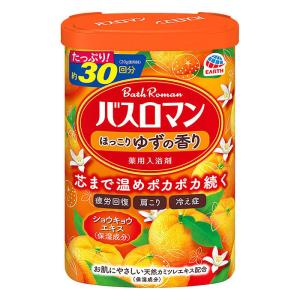 バスロマン 薬用ほっこりゆずの香り 600g【医薬部外品】