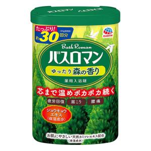 バスロマン 薬用ゆったり森の香り 600g【医薬部外品】