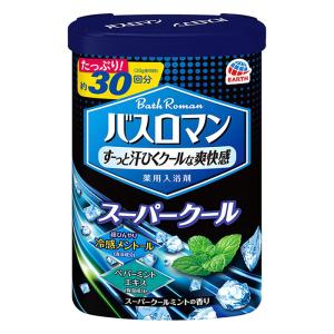 バスロマン 薬用夏用 スーパークールタイプ 600g【医薬部外品】