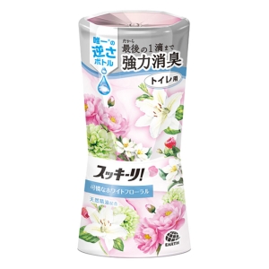 スッキーリ！ トイレ用 可憐なホワイトフローラル 400ml
