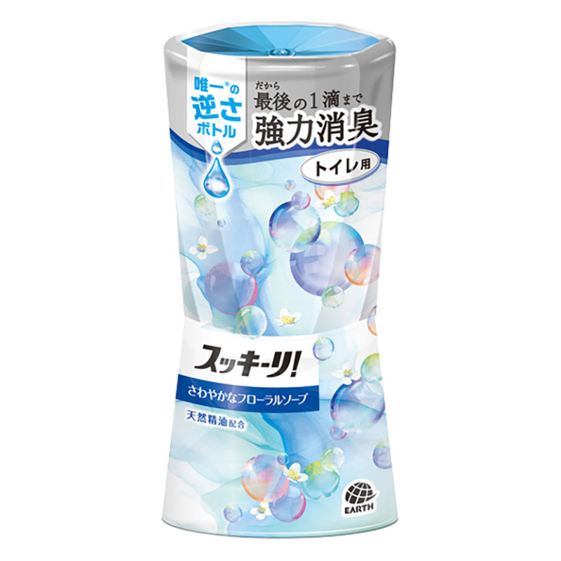 スッキーリ！ トイレ用 さわやかなフローラルソープ 400ml