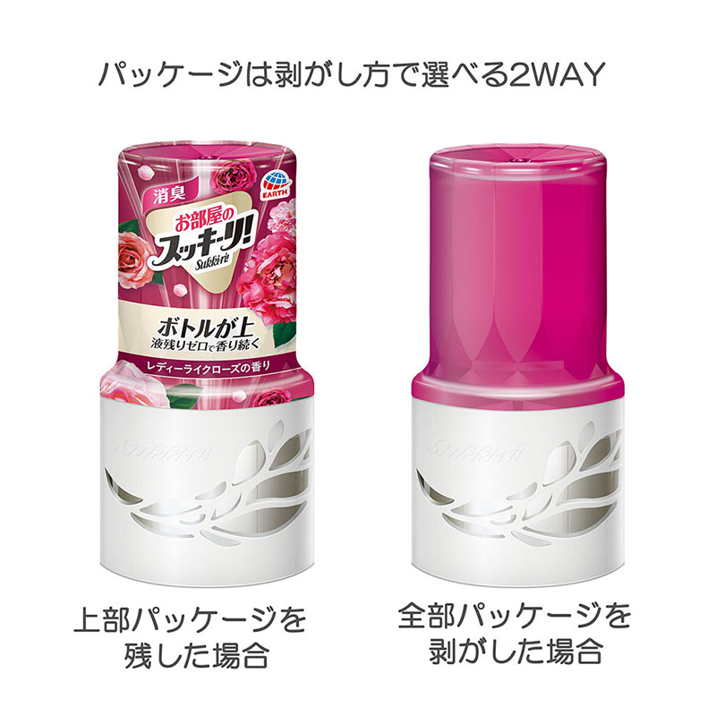 スッキーリ！ お部屋用 華やかなローズ 400ml