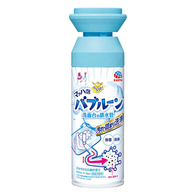 らくハピ マッハ泡バブルーン 洗面台の排水管 200ml