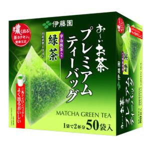 おーいお茶 プレミアムティーバッグ宇治抹茶入り緑茶 50袋
