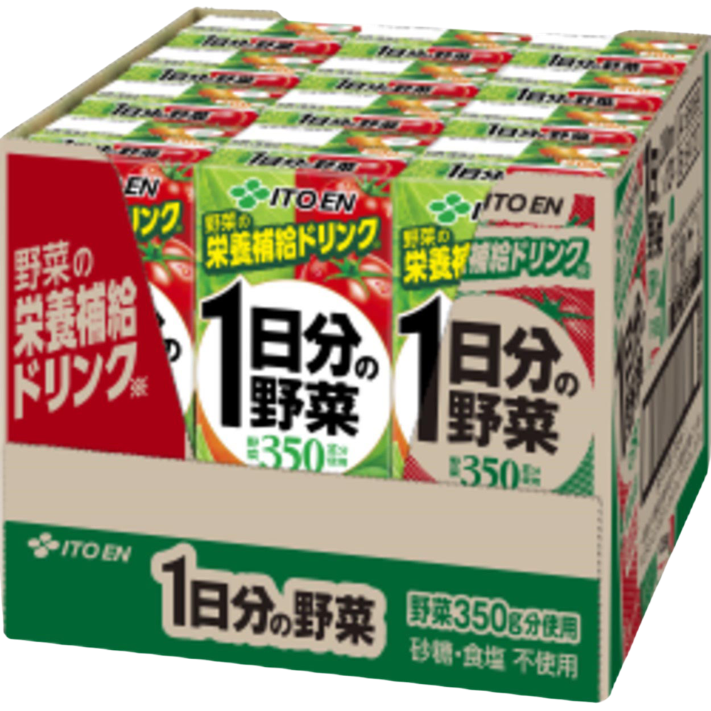 1日分の野菜 紙パック ハーフケース 1箱(200mL×12本)