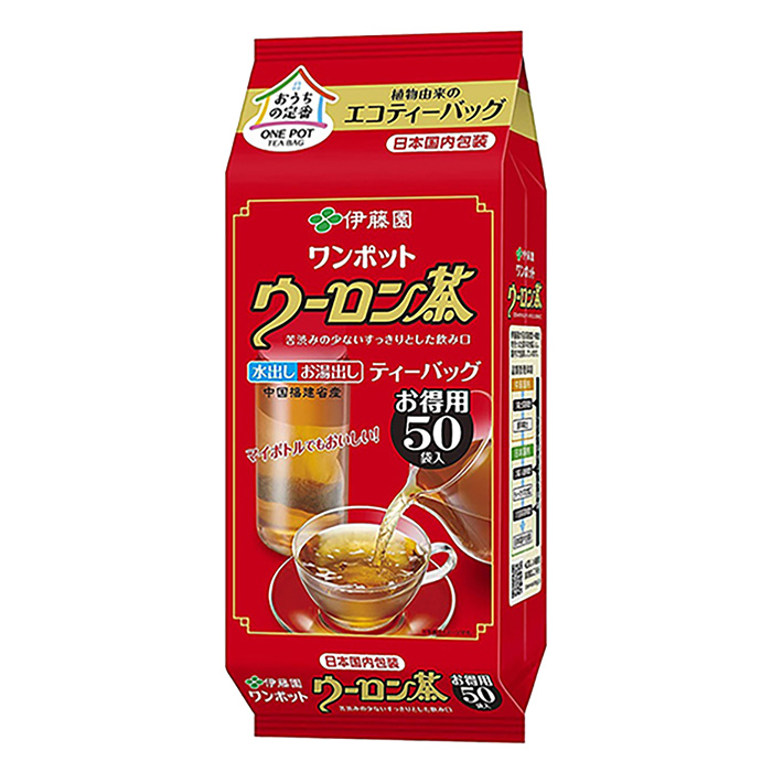 ワンポットエコティーバッグ ウーロン茶 50袋 200g