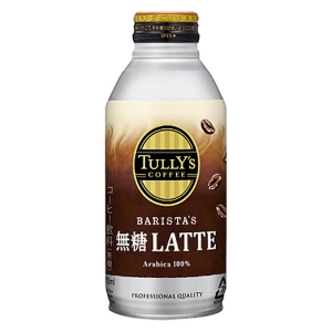 タリーズコーヒー BARISTAS 無糖 LATTE ボトル缶 370ml